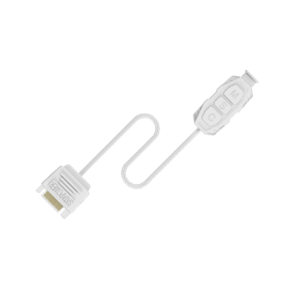 Xigmatek iCover II PSU Cable Cover Kit | ARGB LED, Silicon Soft Tube, PCI-E 6+2P & CPU 4+4P with Mini ARGB Controller - Image 4