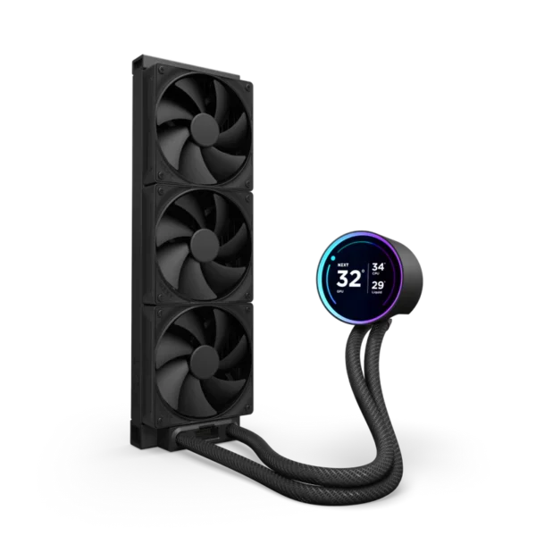 NZXT Kraken Elite 360mm V2 AIO Black Liquid Cooler | High-Performance PC Cooling - Image 4