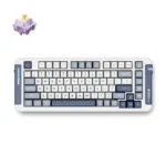 MCHOSE X75 Mechanical Keyboard Navy Blue | 75% Layout with Hyacinth Switch & PBT Keycaps