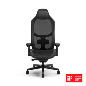Fractal Design Refine Mesh Dark Chair | Ergonomic Office & Gaming Seating