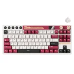 Royal Kludge RK M87 | 87-Key Mechanical Keyboard in Famicom Color with Beige Switch